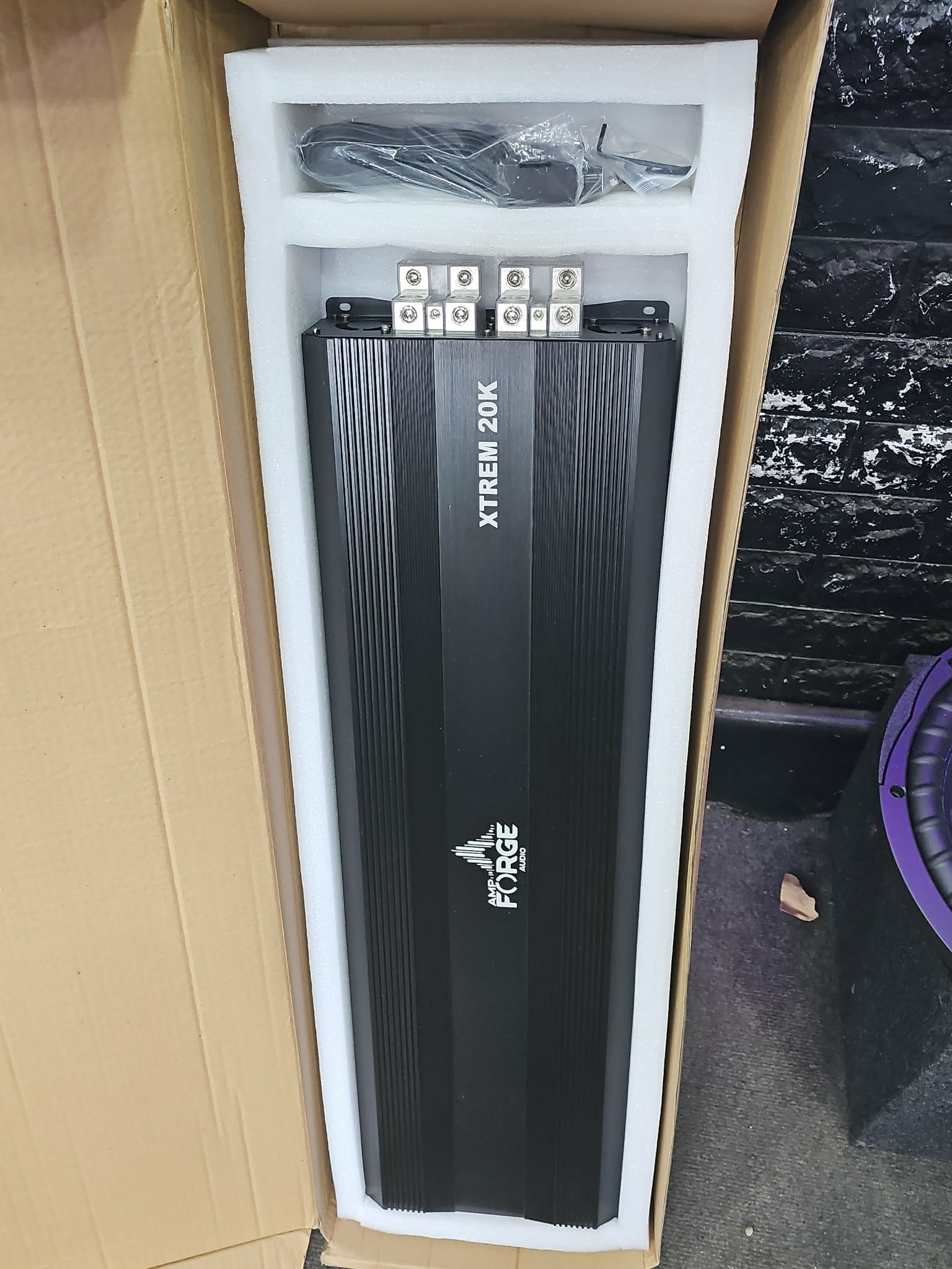 Xtrem 20K amplifier, real product photo
